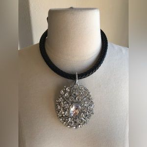 FREEDOM Topshop Oval Statement Piece Choker Goth Punk Rock Costume Jewelry NWT